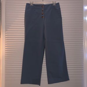 Loft Periwinkle Highwaisted Dress Pants